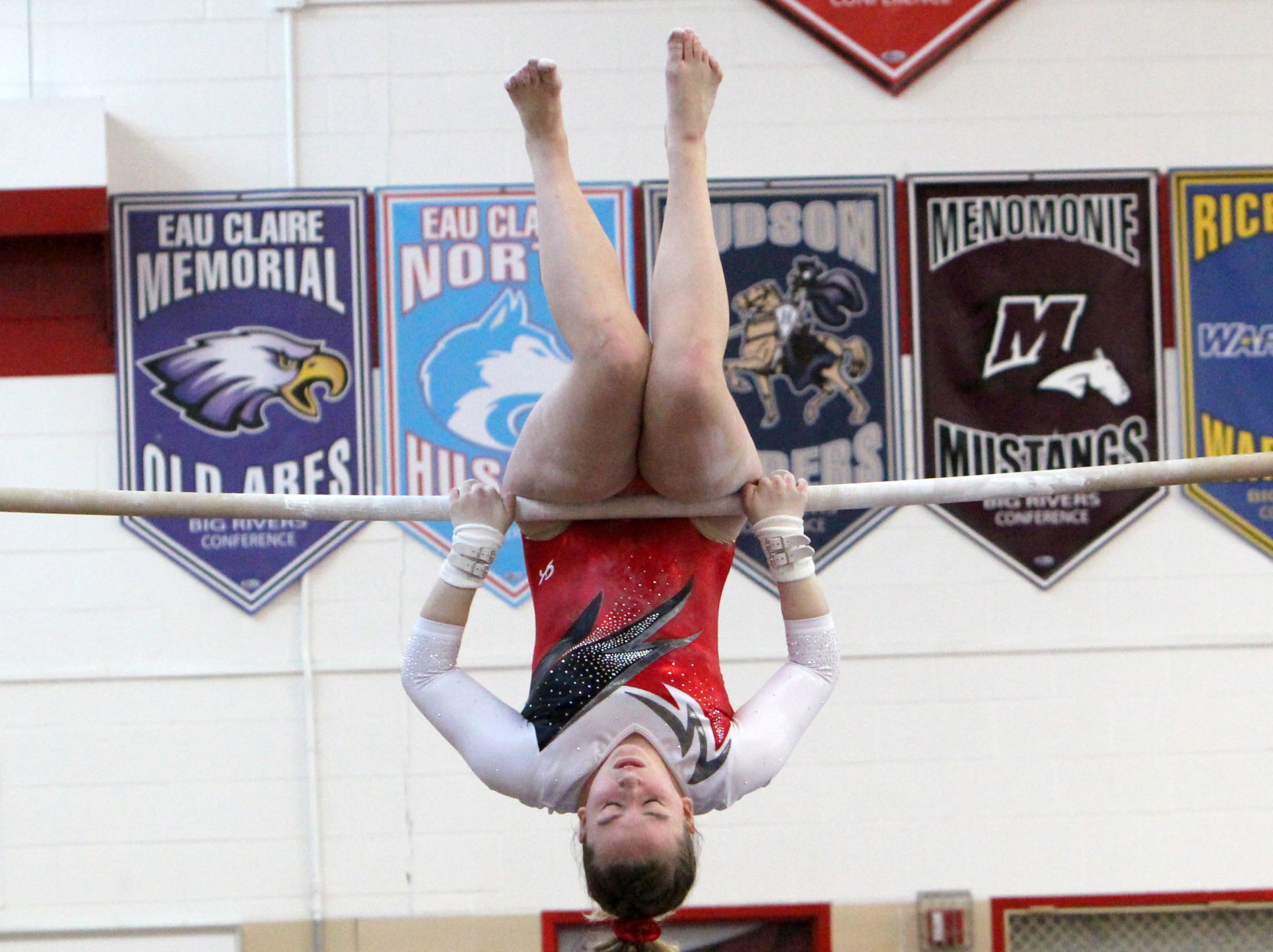 Big Rivers Conference Gymnastics Meet at Chippewa Falls 2-16-19